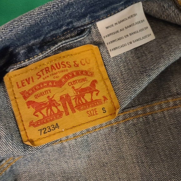 Levi's Denim Jacket Mens Small - Picture 4 of 4